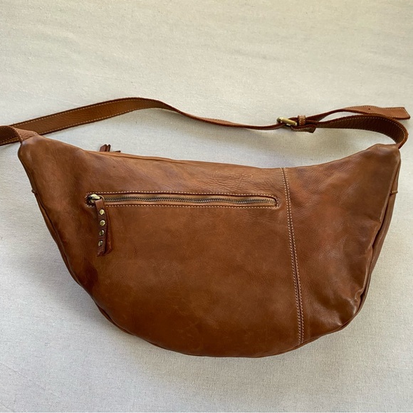 La Via Firenze Made In Italy Genuine Leather Slouchy Hobo Bag - Picture 5 of 15
